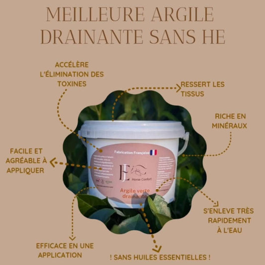 La meilleure argile drainante sans huiles essentielles